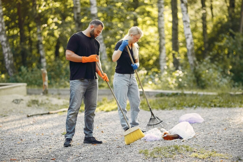 Driveway cleaning