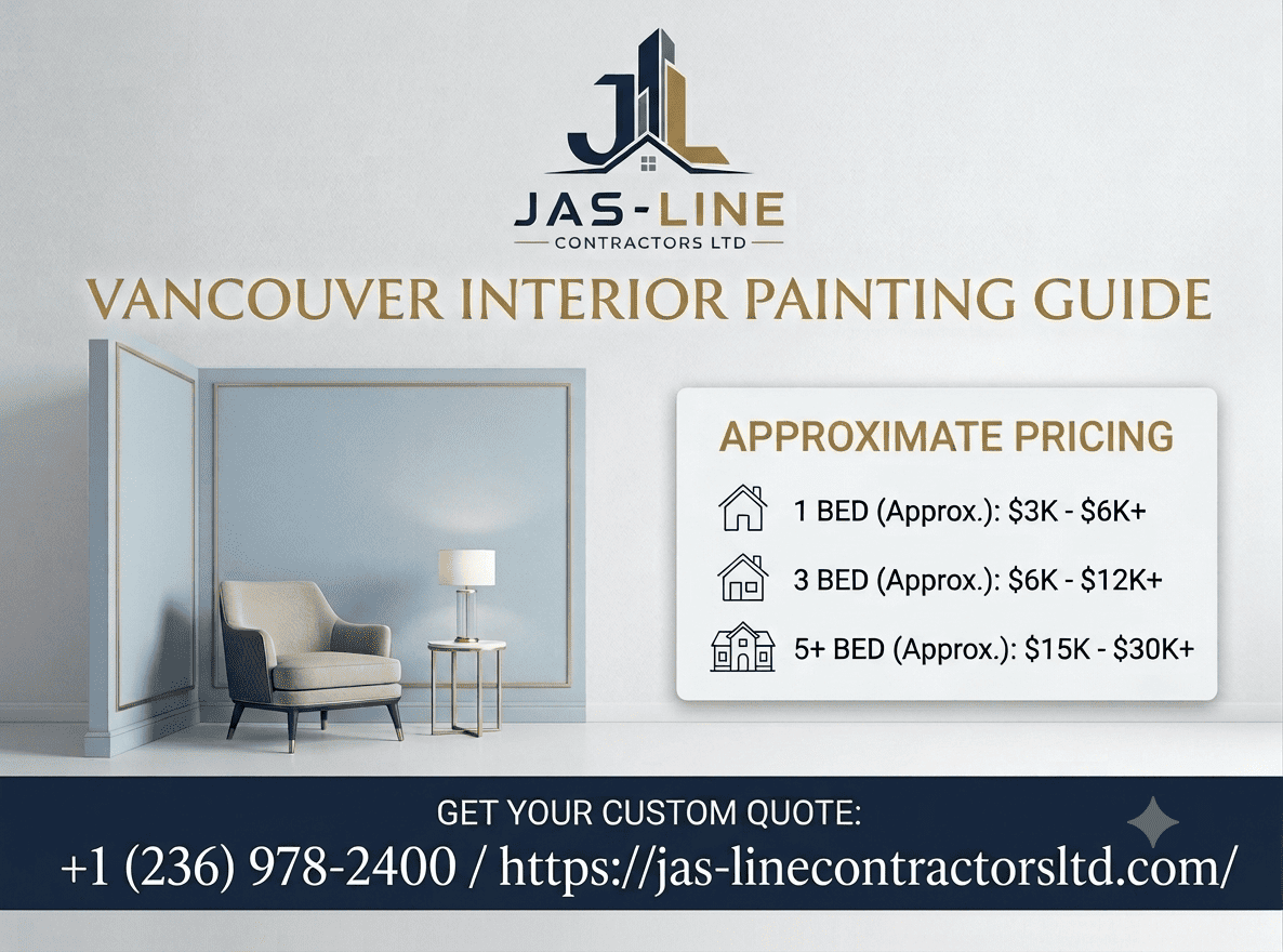 interior painting cost Vancouver